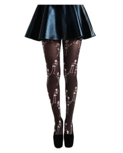 Strumpfhose Love Bones