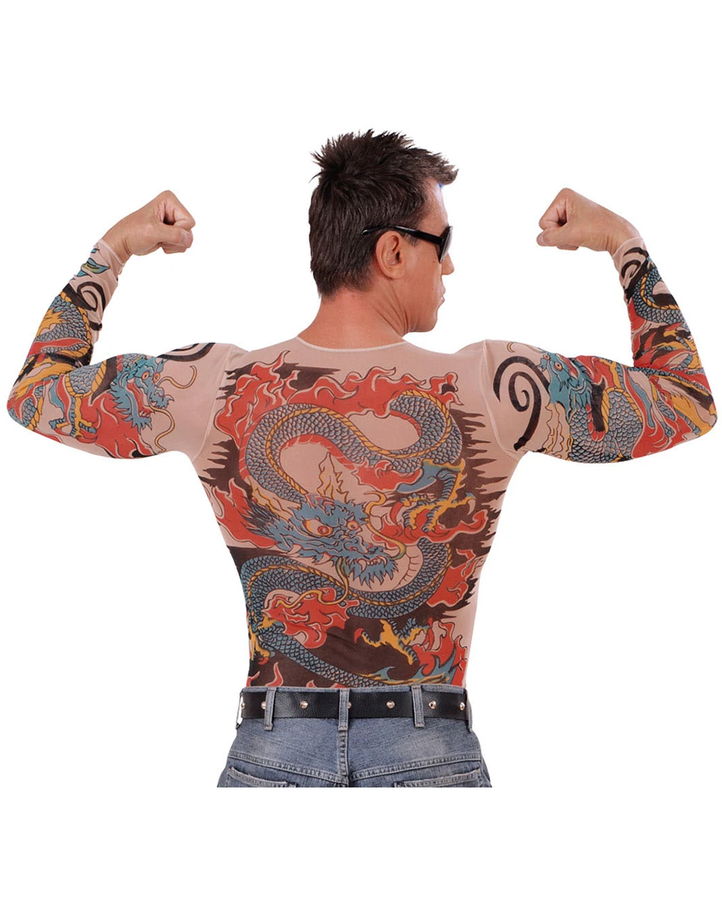 Tattoo Shirt Tiger & Drachen 2 Tattoo Shirt Tiger & Drachen – Bild 2