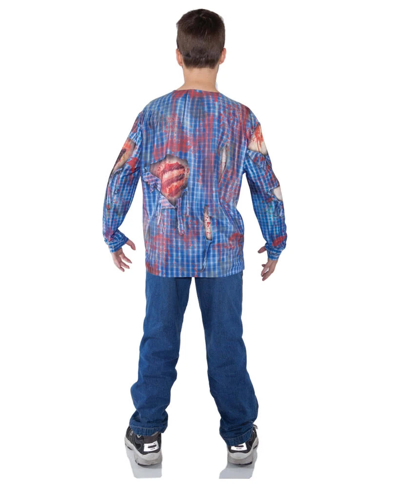 Zombie Shirt Mit Realistic Print 2 Zombie Shirt Mit Realistic Print – Bild 2