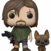 The Walking Dead Daryl Mit Hund Funko POP! Figur