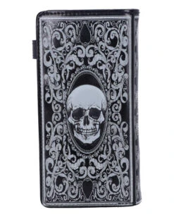 Totenschädel Tarot Geldbeutel 18,5cm -Cosplay-Laden totenschaedel tarot geldboerse totenkopf tarot geldbeutel skull tarot wallet gothic accessoire 51014 03