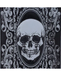 Totenschädel Tarot Geldbeutel 18,5cm -Cosplay-Laden totenschaedel tarot geldboerse totenkopf tarot geldbeutel skull tarot wallet gothic accessoire 51014 06