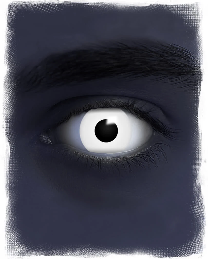 UV Kontaktlinsen Weiß 2 UV Kontaktlinsen Weiß – Bild 2