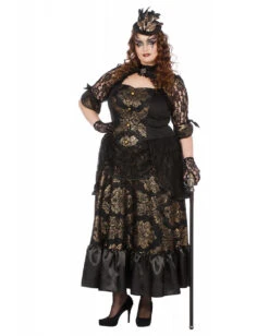 Victorian Lady Kostüm -Cosplay-Laden viktorianisches lady kostuem victorian lady costume steampunk kostuem 38675 04