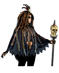 Cosplay-Laden -Cosplay-Laden voodoo priesterin poncho voodoo priestess poncho halloween kostuem voodoo kostuem 52054 02