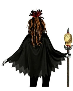 Voodoo Priesterin Poncho -Cosplay-Laden voodoo priesterin poncho voodoo priestess poncho halloween kostuem voodoo kostuem 52054 03
