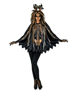 Voodoo Priesterin Poncho -Cosplay-Laden voodoo priesterin poncho voodoo priestess poncho halloween kostuem voodoo kostuem 52054 04
