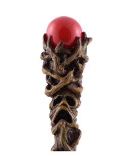 Zauberstab Arborea Mit Roter Kugel -Cosplay-Laden zauberstab arborea mit roter kugel magic wand with red orb geschenkartikel 38919 03