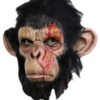 Infizierte Affenmaske
